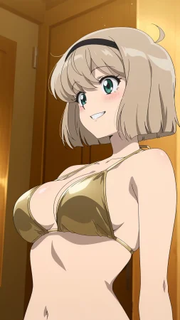 CRINATIVE Golden Bikinis featuring various characters 188 characters - Page 158