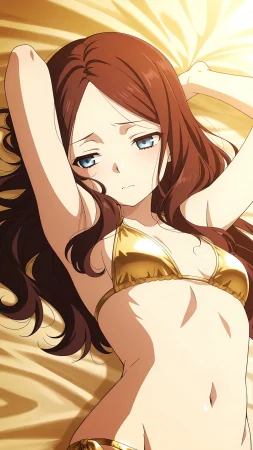 CRINATIVE Golden Bikinis featuring various characters 188 characters - Page 62