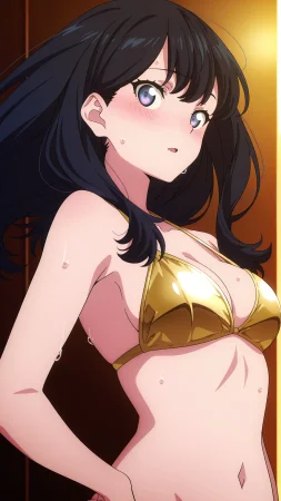 CRINATIVE Golden Bikinis featuring various characters 188 characters - Page 80