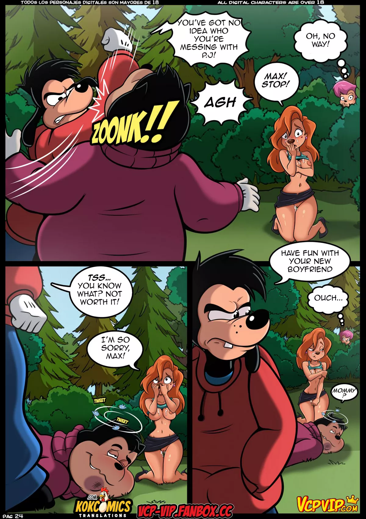Croc MILF Catchers 6 - Deceptive Love Goof Troop, The Fairly OddParents English - Image 25
