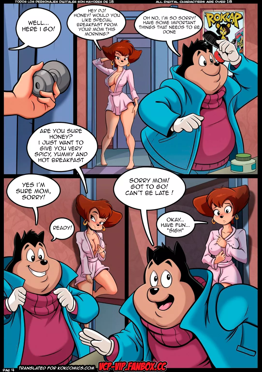 Croc MILF Catchers 6 - Deceptive Love Goof Troop, The Fairly OddParents English - Image 5
