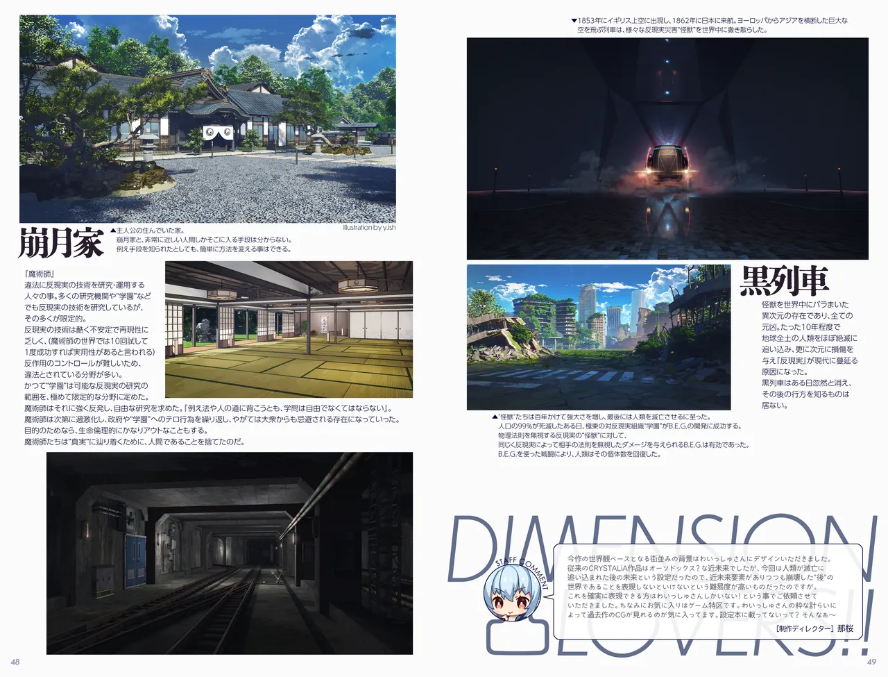 CRYSTALiA Dimension Totsu Lovers Setting materials collection - Image 22
