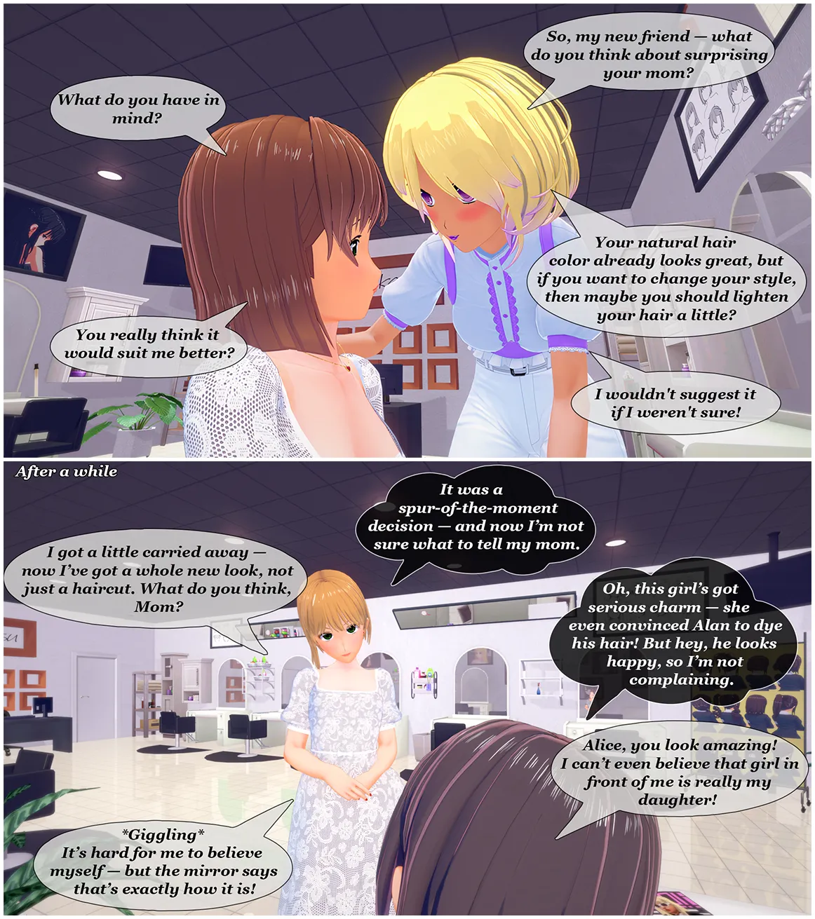 CuteMente Pretending to be Alice Remastered - Image 122