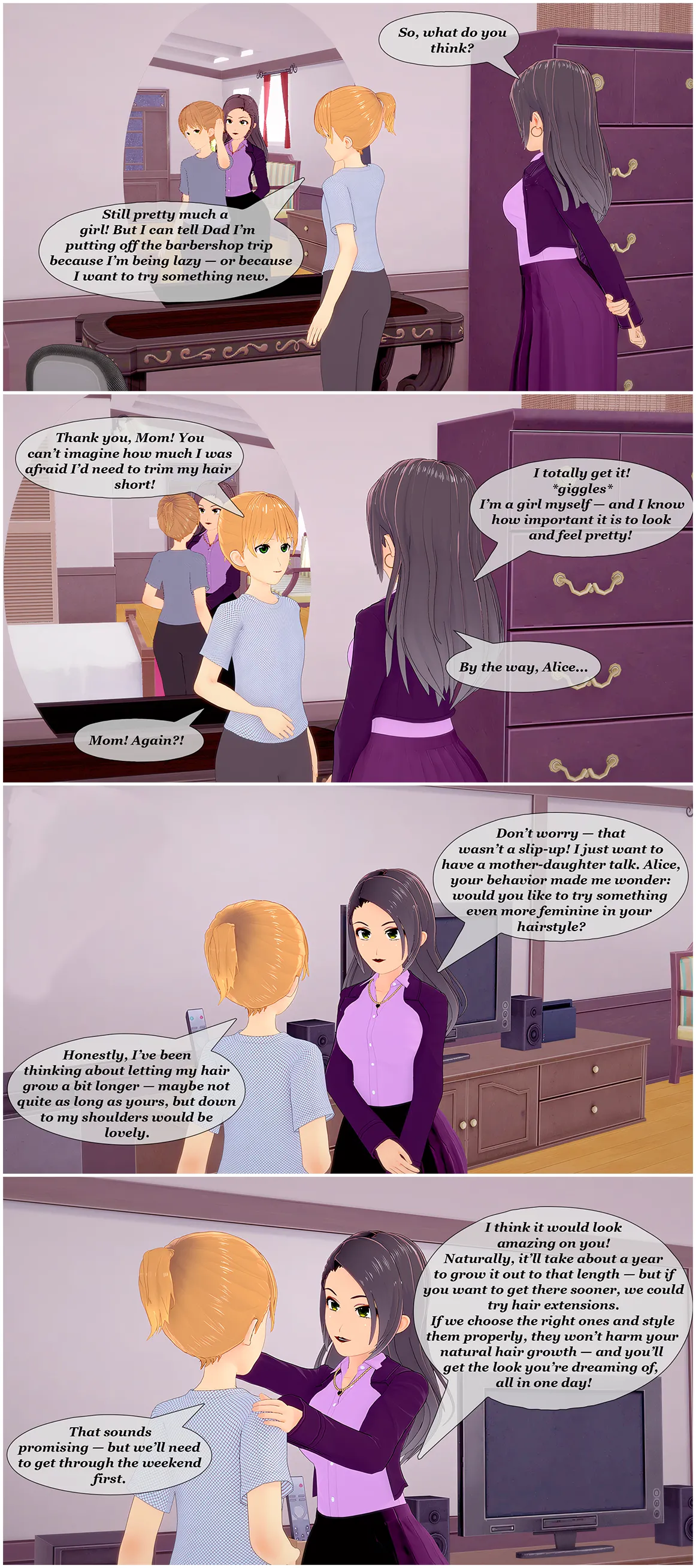 CuteMente Pretending to be Alice Remastered - Image 214