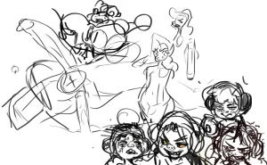 Cyancapsule Monthly Patreon Sketches Goodies December 2025 - Page 16