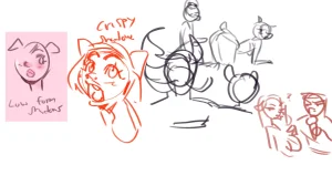 Cyancapsule Monthly Patreon Sketches Goodies November 2025 - Page 8