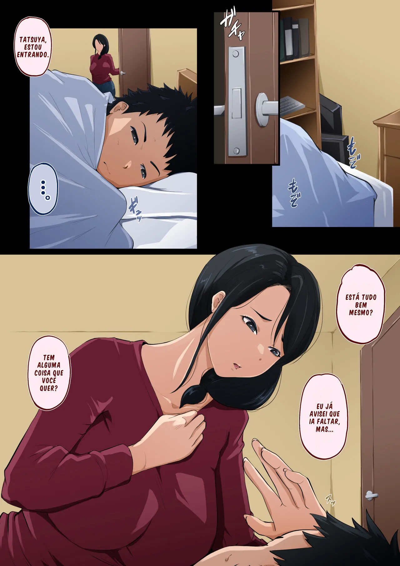 Daidai Shikibu Dasuru Haha Musuko ni Nandomo Irerarete Português PT-BR - Image 4