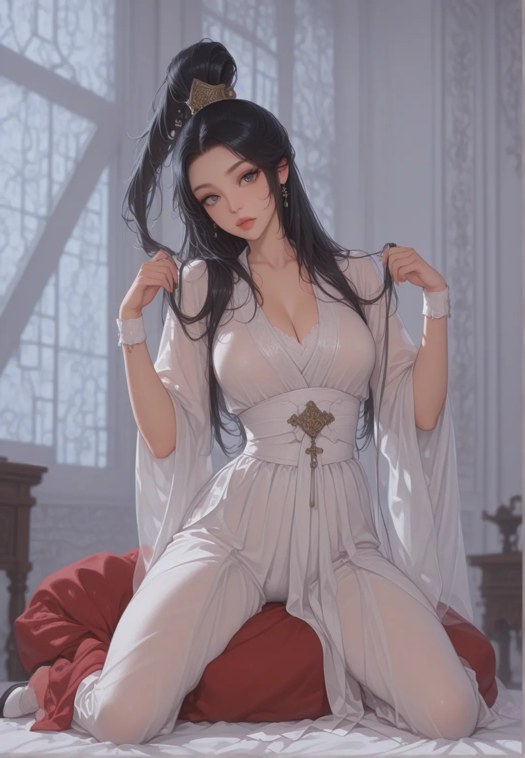 Daoist girls eastern myth worldAI - Image 11