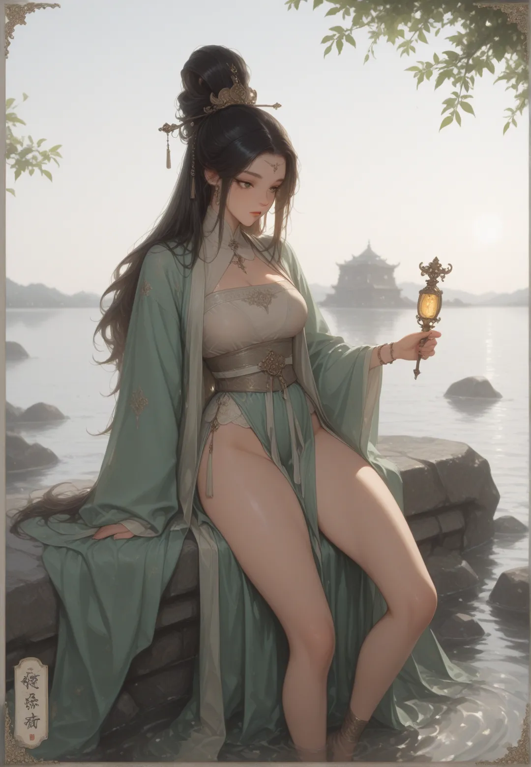 Daoist girls eastern myth worldAI - Image 29