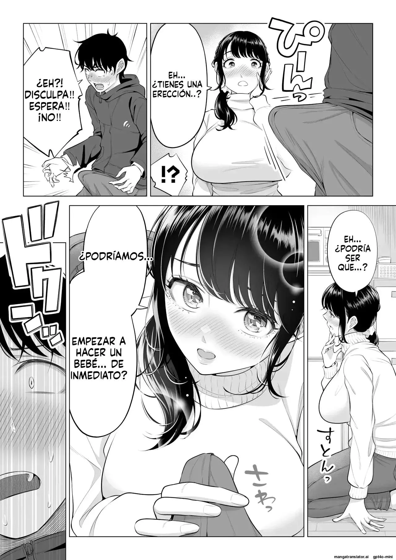 Date Roku Ore ga Dairi Tanetsuke Suru Koto ni Natta Hitozuma Tachibana Shizuka-san wa Nannimo Shiranai Sono 2La esposa Tachibana Shizuka, a la que me encargaron inseminar, no sabe nada 2 Spanish PainA-xi80 - Image 17