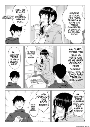 Date Roku Ore ga Dairi Tanetsuke Suru Koto ni Natta Hitozuma Tachibana Shizuka-san wa Nannimo Shiranai Sono 2La esposa Tachibana Shizuka, a la que me encargaron inseminar, no sabe nada 2 Spanish PainA-xi80 - Page 12
