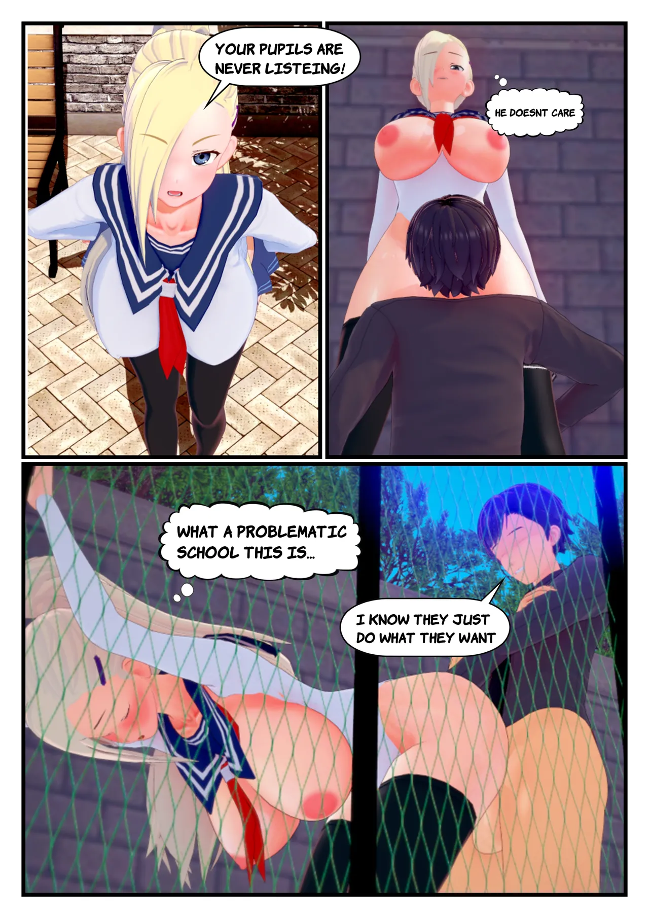 Dear grandson and his grandma who did a body change ongoing - Image 278