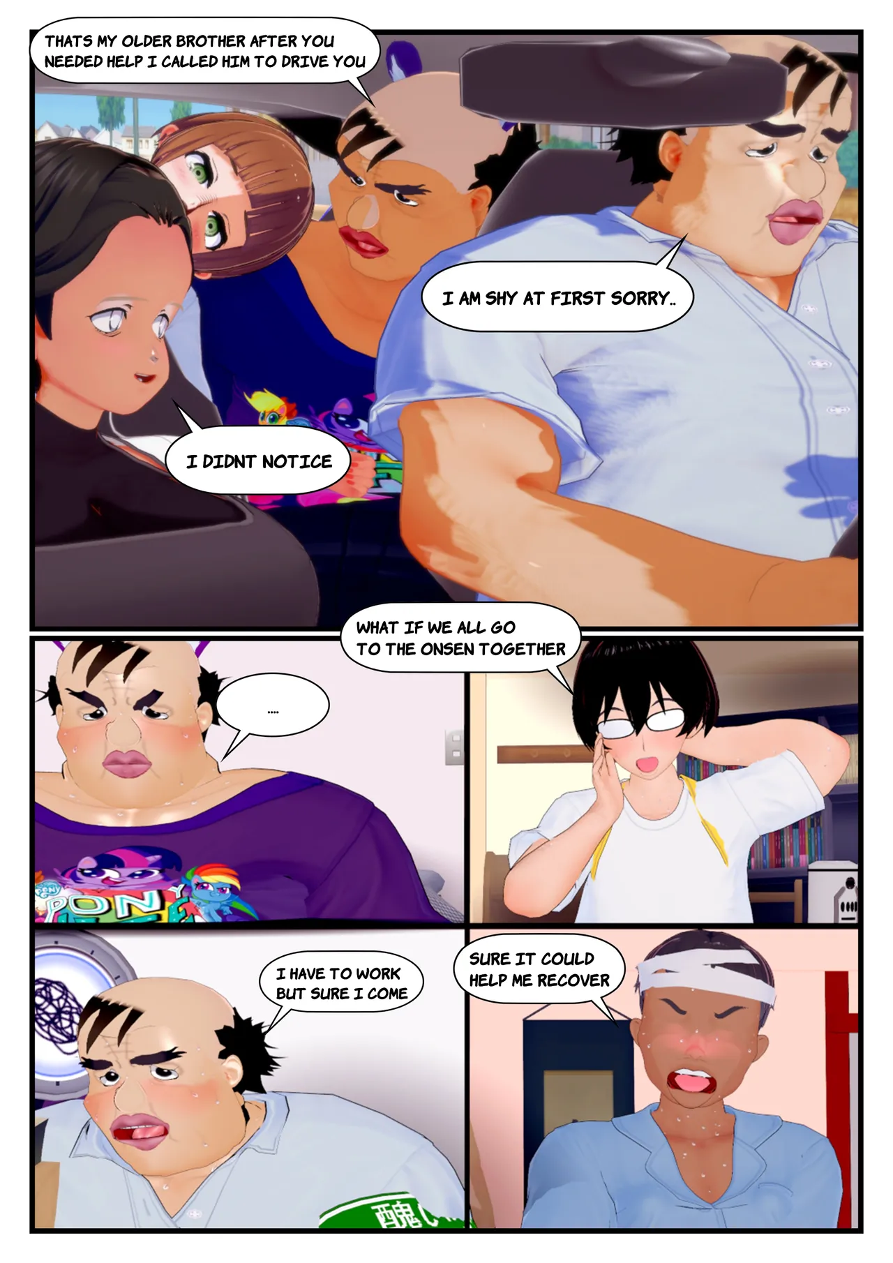 Dear grandson and his grandma who did a body change ongoing - Image 422