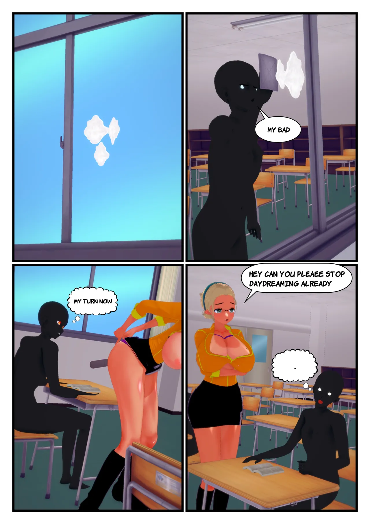 Dear grandson and his grandma who did a body change ongoing - Image 480