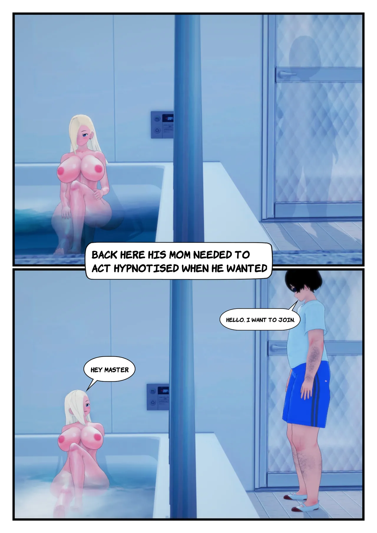 Dear grandson and his grandma who did a body change ongoing - Image 522