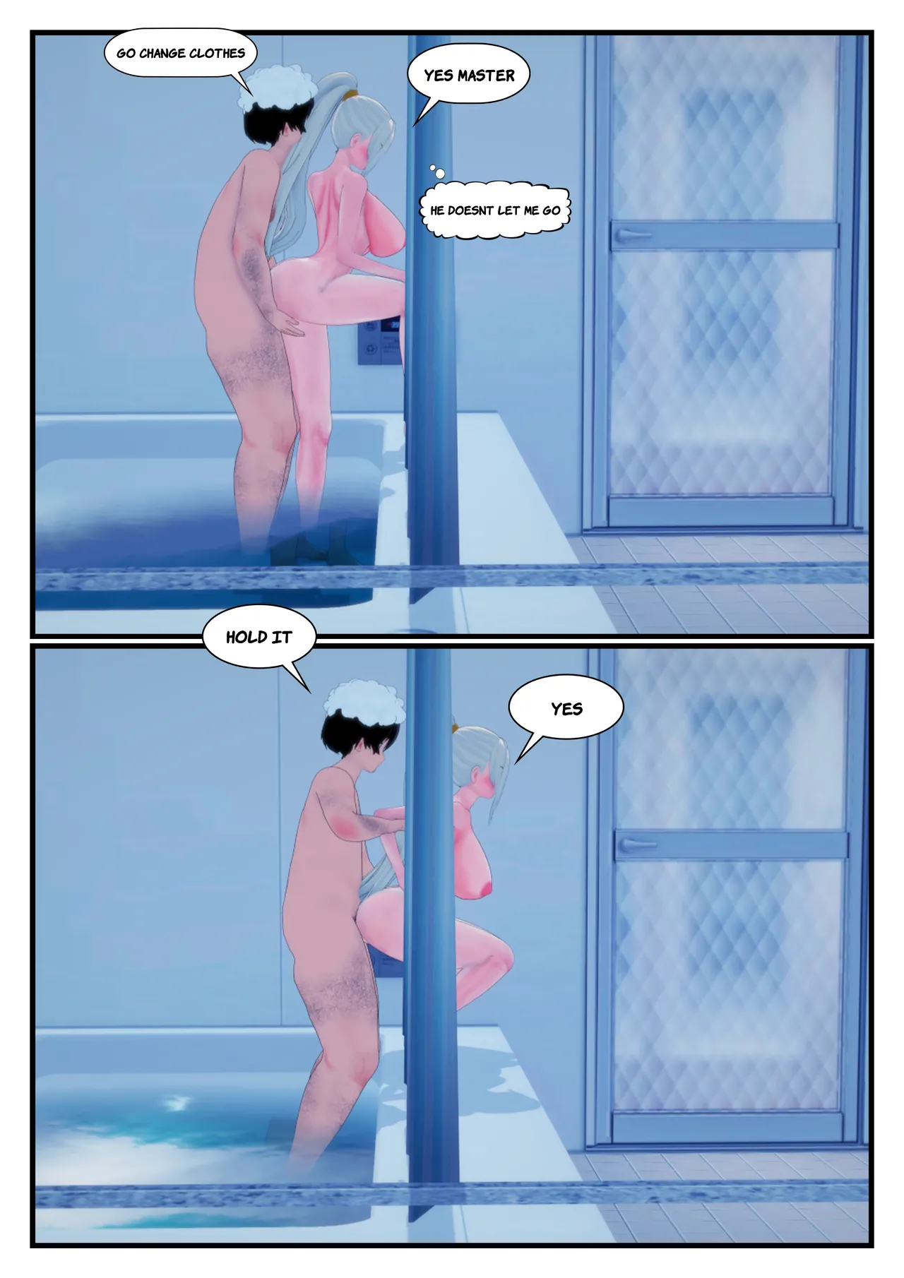 Dear grandson and his grandma who did a body change ongoing - Image 525