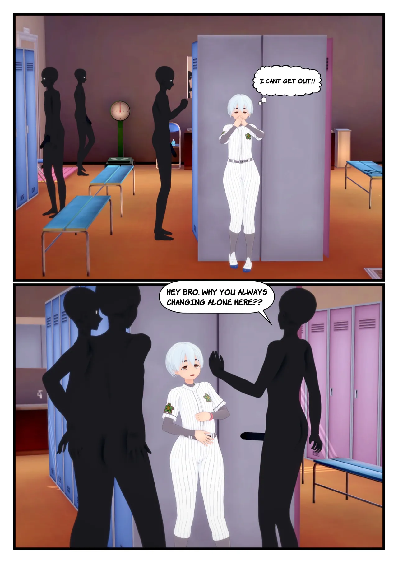 Dear grandson and his grandma who did a body change ongoing - Image 577