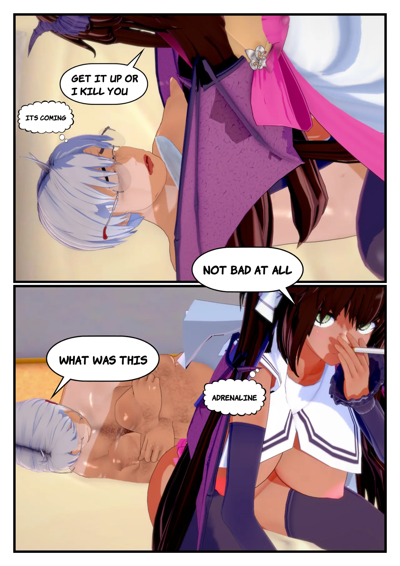 Dear grandson and his grandma who did a body change ongoing - Image 650