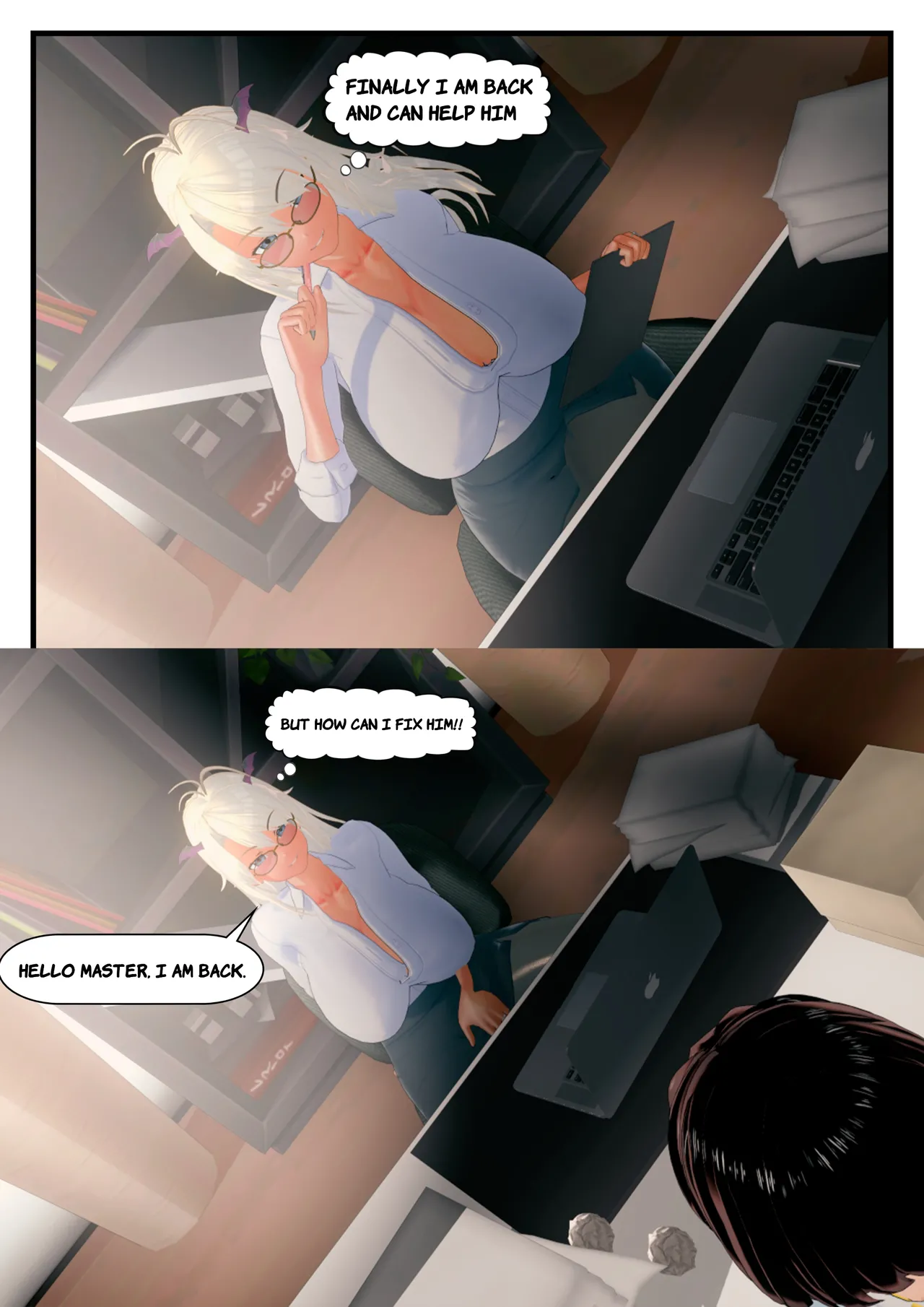 Dear grandson and his grandma who did a body change ongoing - Image 668