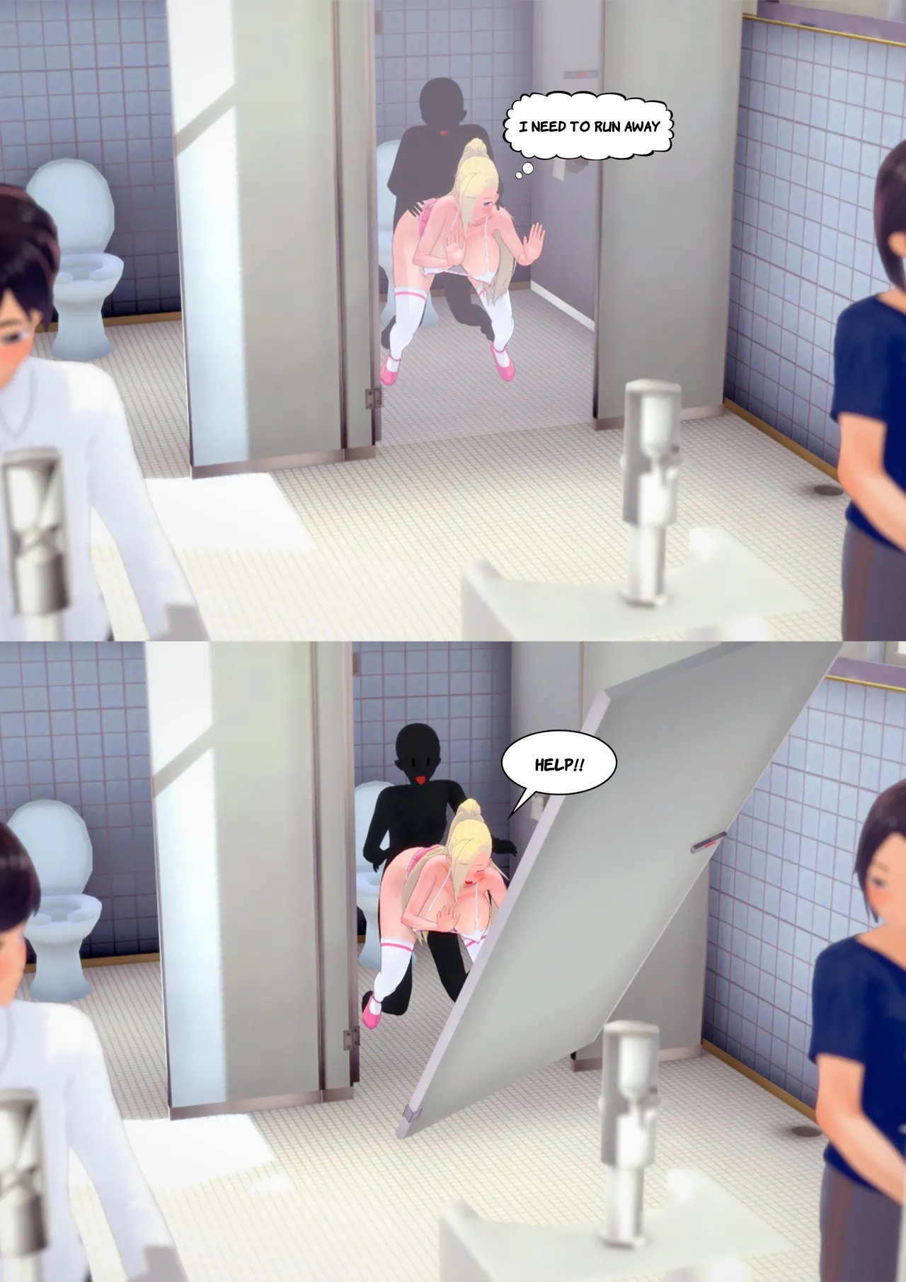 Dear grandson and his grandma who did a body change ongoing - Image 694