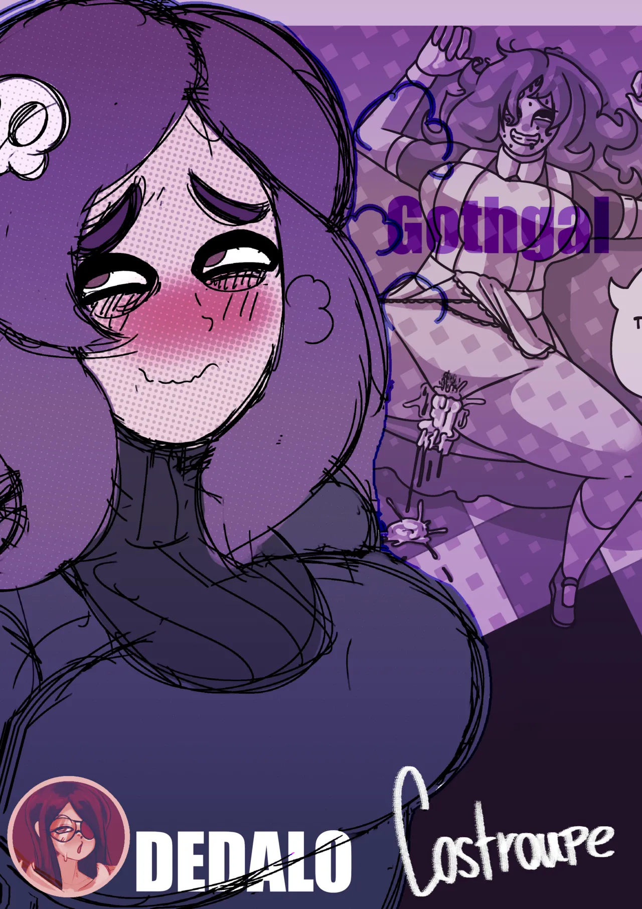 Dedalo Gothgal Costrupe - OC By Dedalo - Image 1