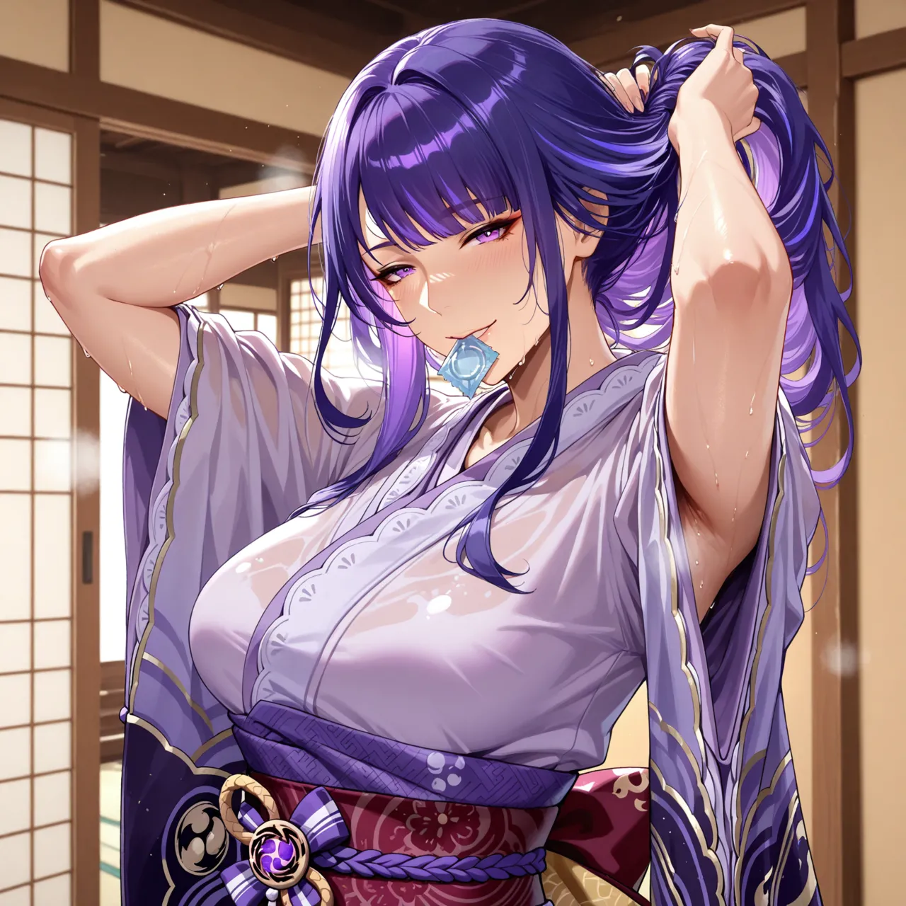 Deemo_Dream Raiden shougun bedroom fuck 雷电将军 - Image 18