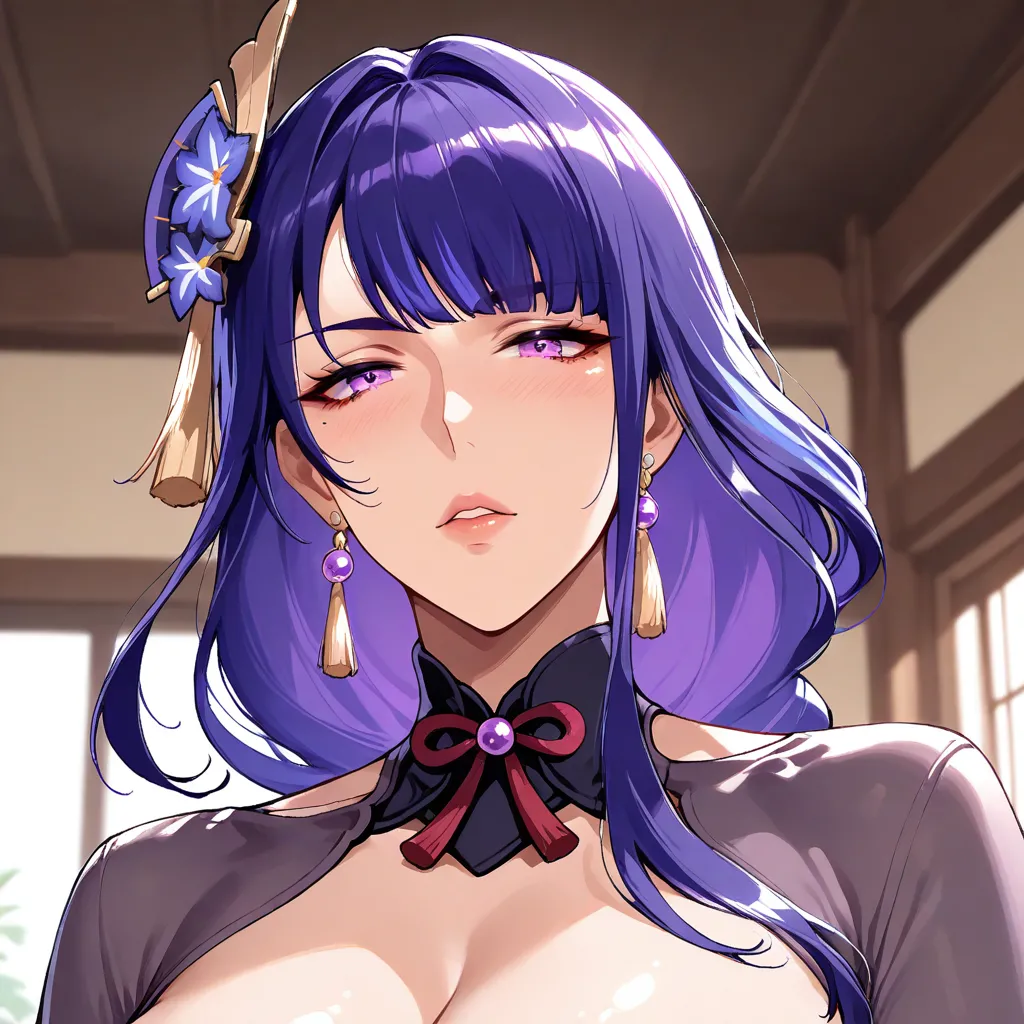 Deemo_Dream Raiden shougun bedroom fuck 雷电将军 - Image 7