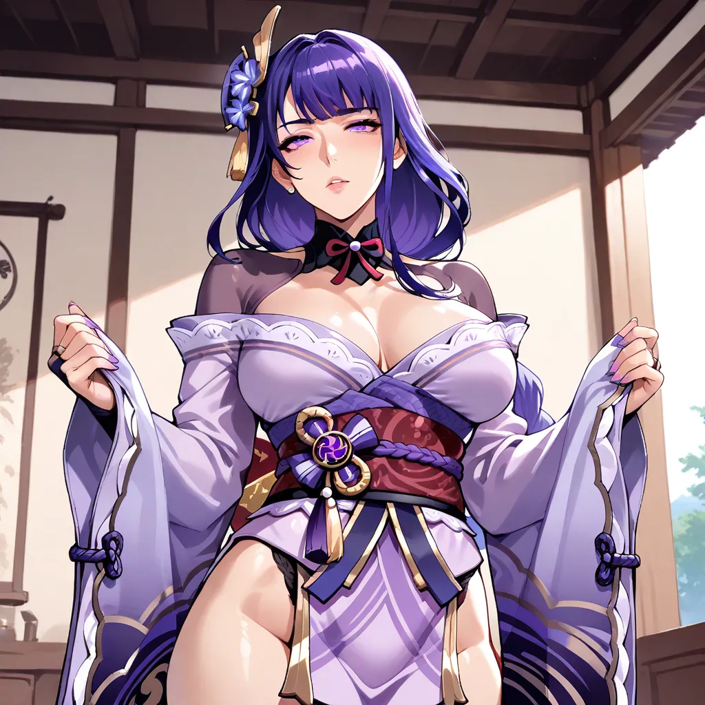 Deemo_Dream Raiden shougun bedroom fuck 雷电将军 - Image 8