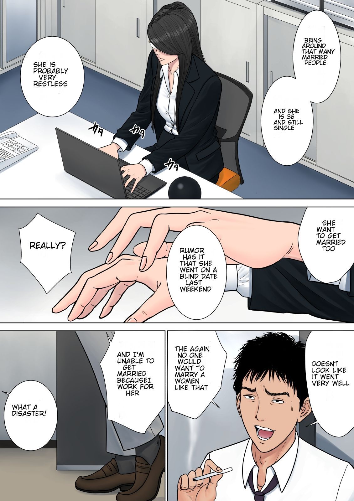 Dekiru Onna Joushi - Bitchy manager is caught masturbating and blackmailed into weekend fuck fest - 77 Pics - Image 6