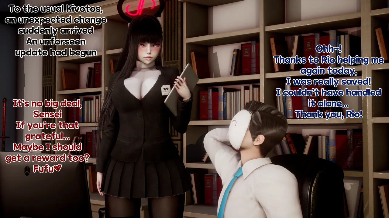 Delightfulw Become a Yarimanba and Lovey-dovey mode Rioextra storypinupbonus EN - Image 92