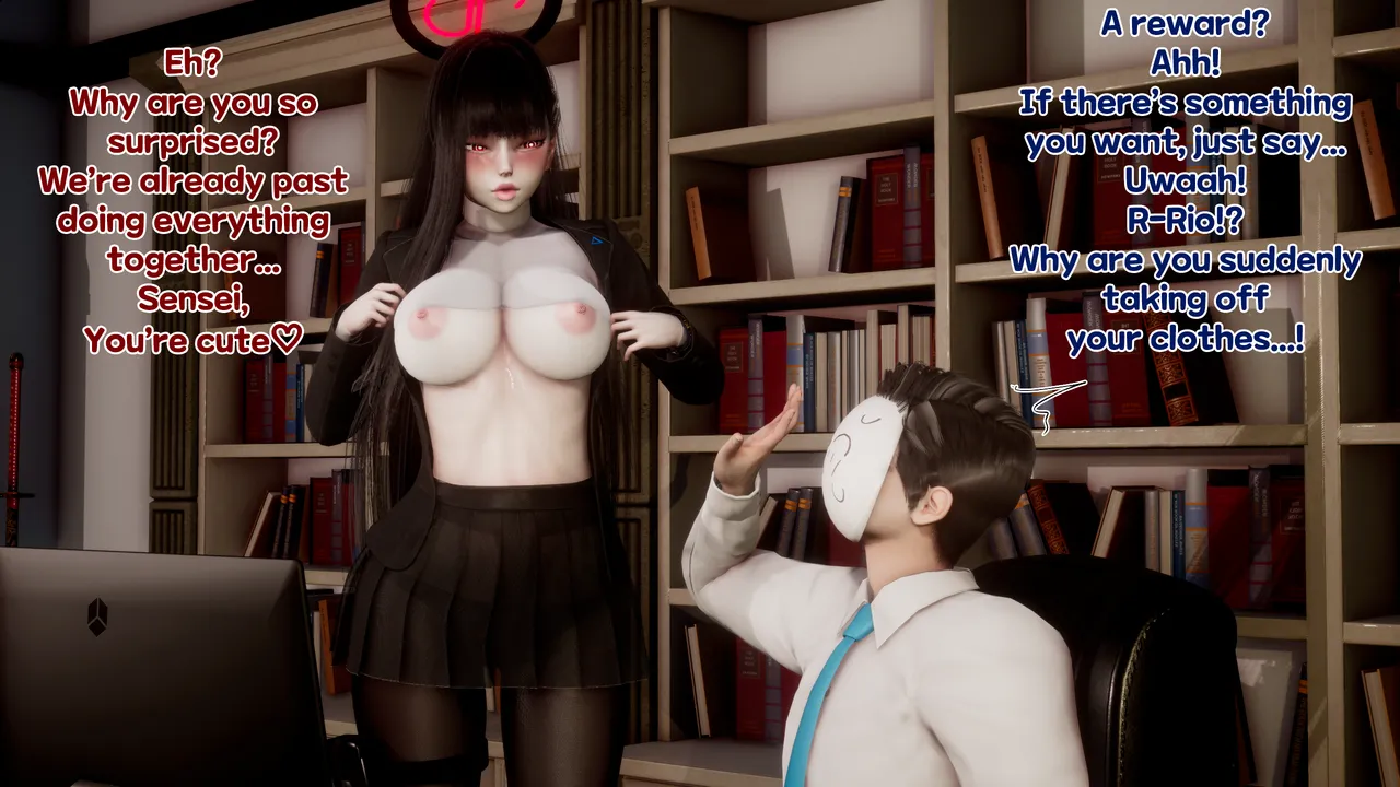 Delightfulw Become a Yarimanba and Lovey-dovey mode Rioextra storypinupbonus EN - Image 93