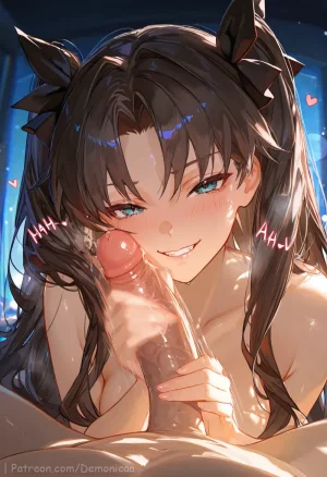 Demonicaa tohsaka rin fate series Exclusive set - Page 4