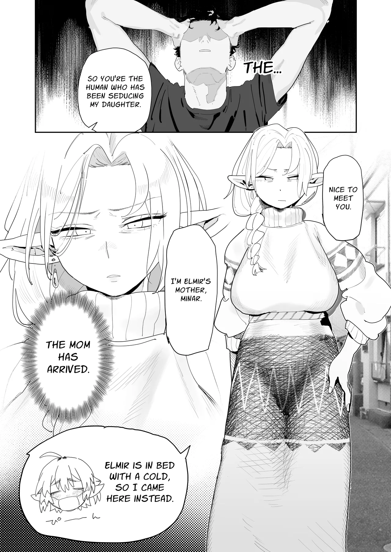 Denki Neko Toku Matching Appli de Imo Elf ga Kita. The Country Elves that I Matched with on a Dating App Have Arrived English Guesswork - Image 28