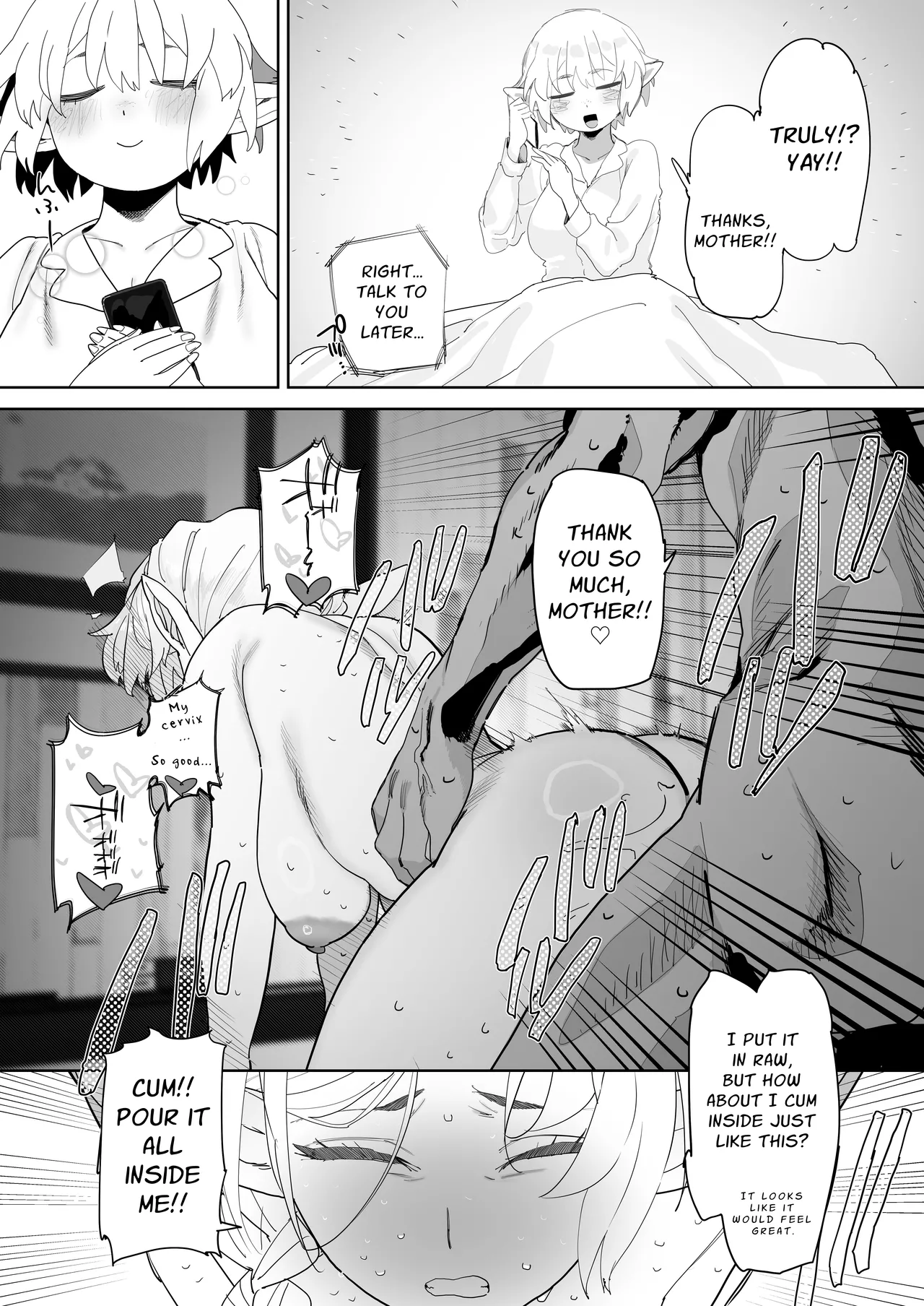 Denki Neko Toku Matching Appli de Imo Elf ga Kita. The Country Elves that I Matched with on a Dating App Have Arrived English Guesswork - Image 36