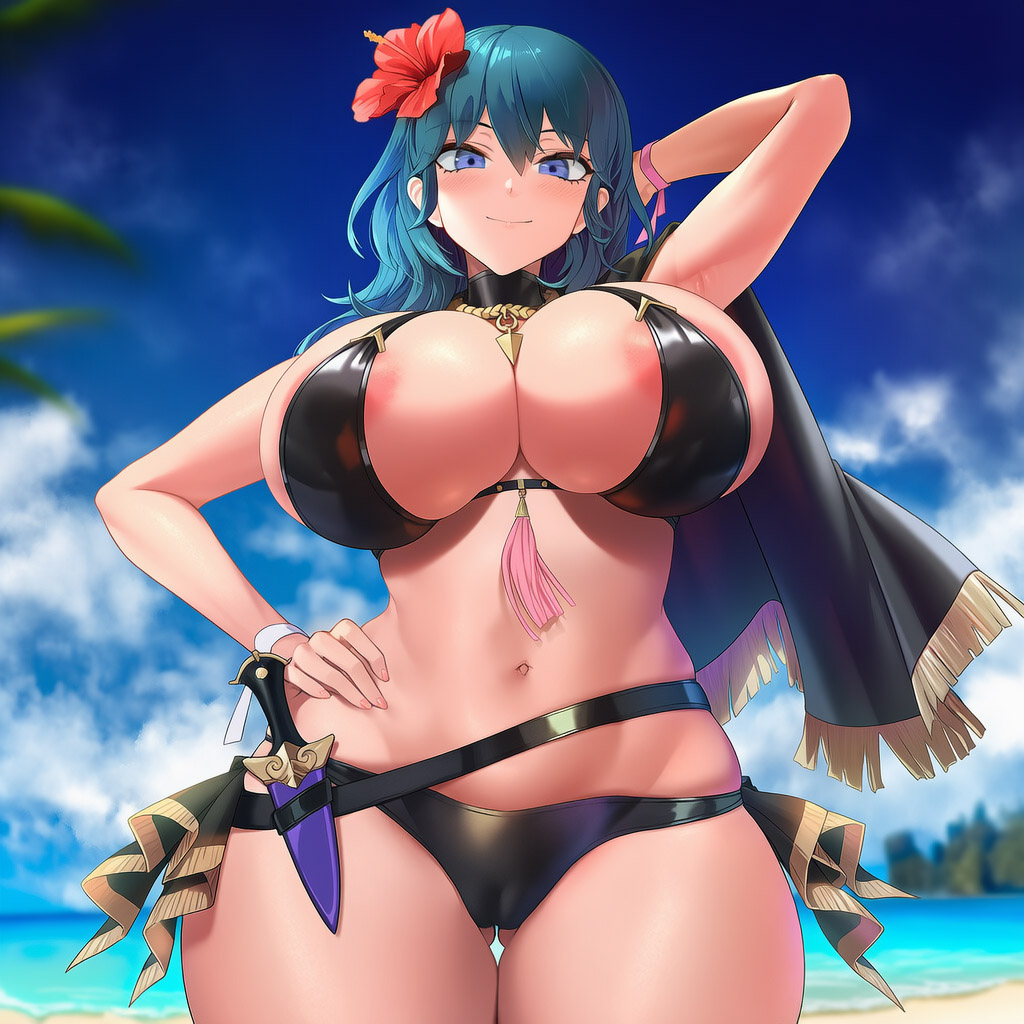 DepressArt female byleth fire emblem - Image 12