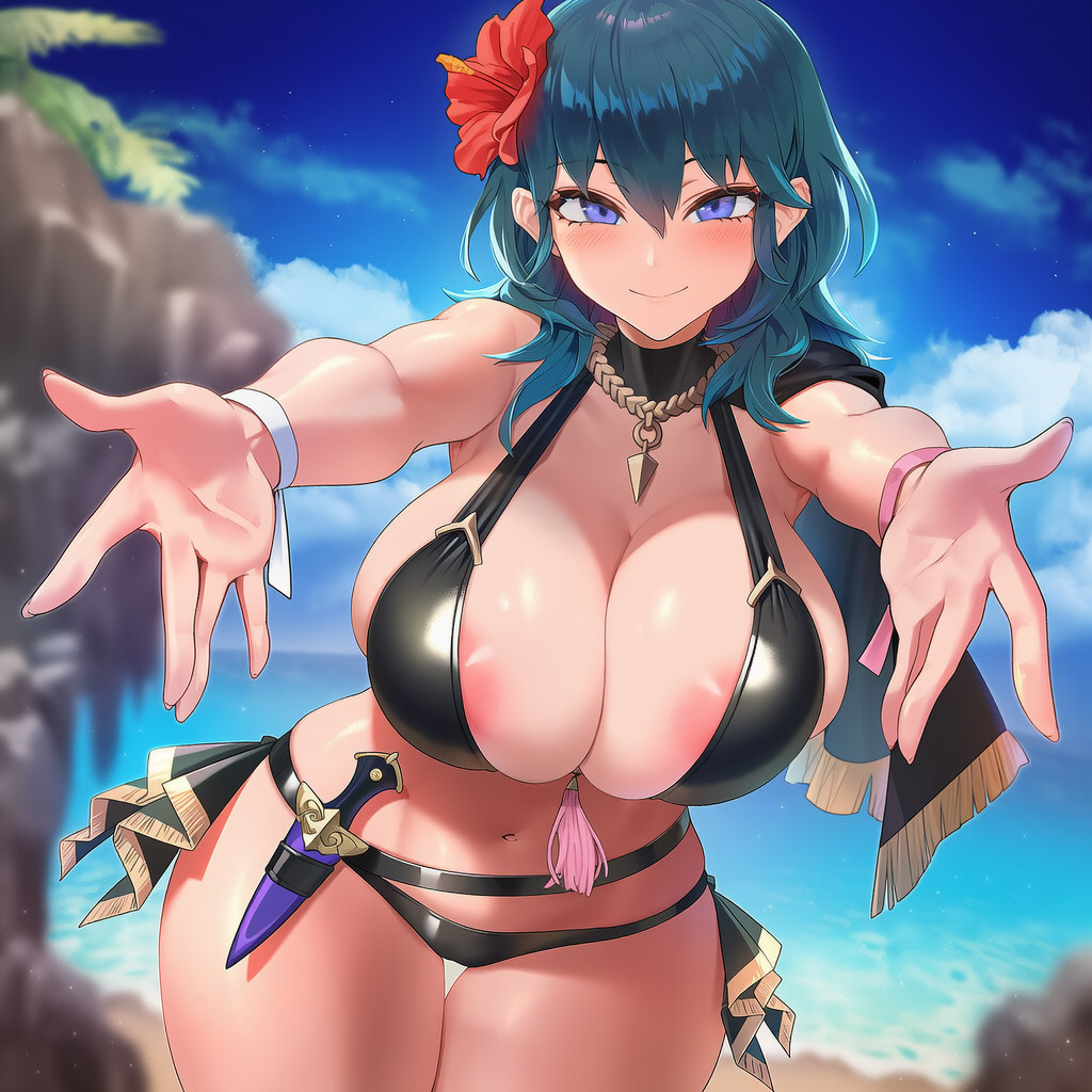 DepressArt female byleth fire emblem - Image 4