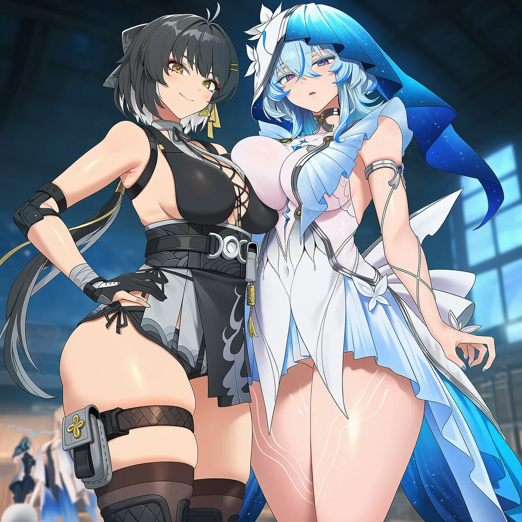 DepressArt FleurdelysFemale RoverShorekeeper wuthering waves - Image 130