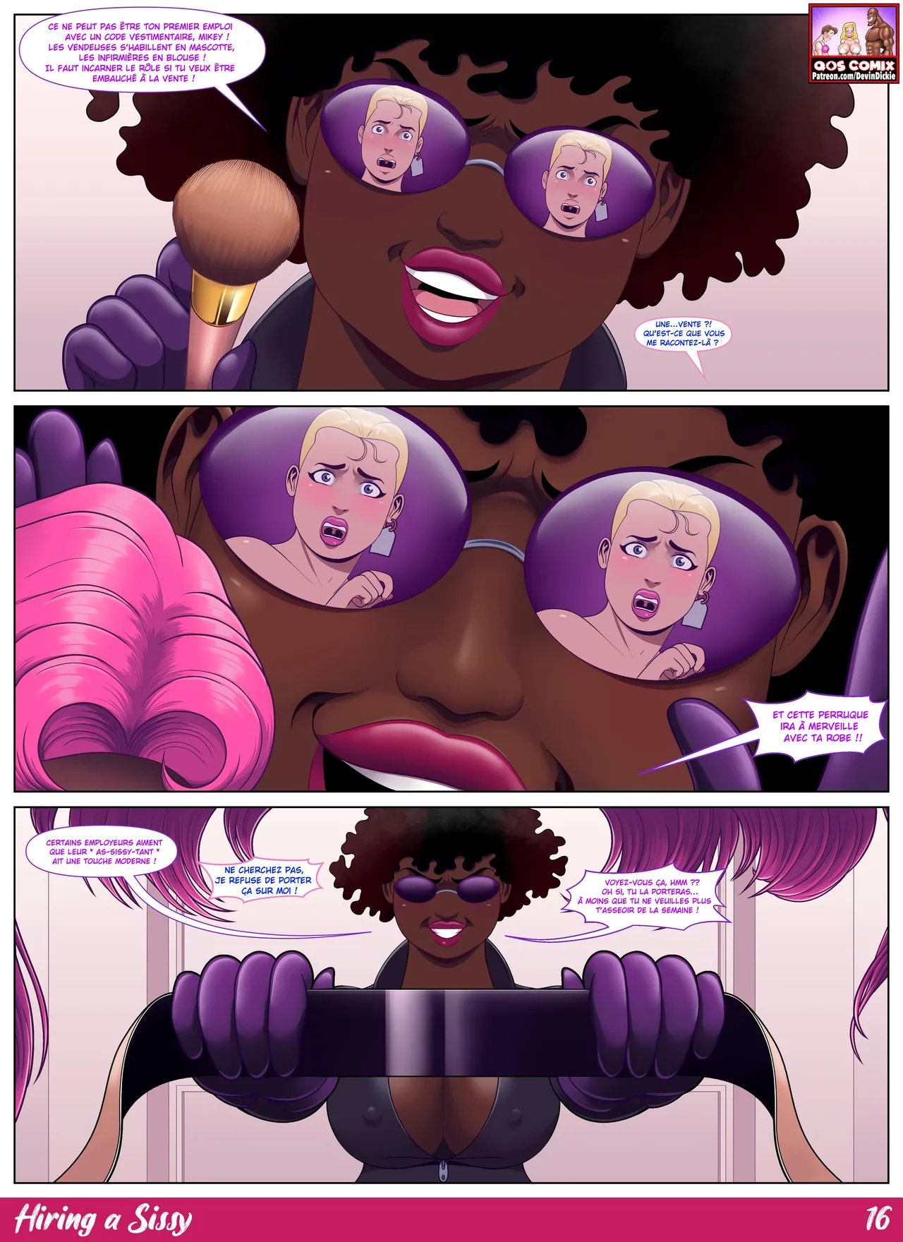 Devin Dickie Voloh - Embaucher une Sissy - FrenchM.aurin - Image 17