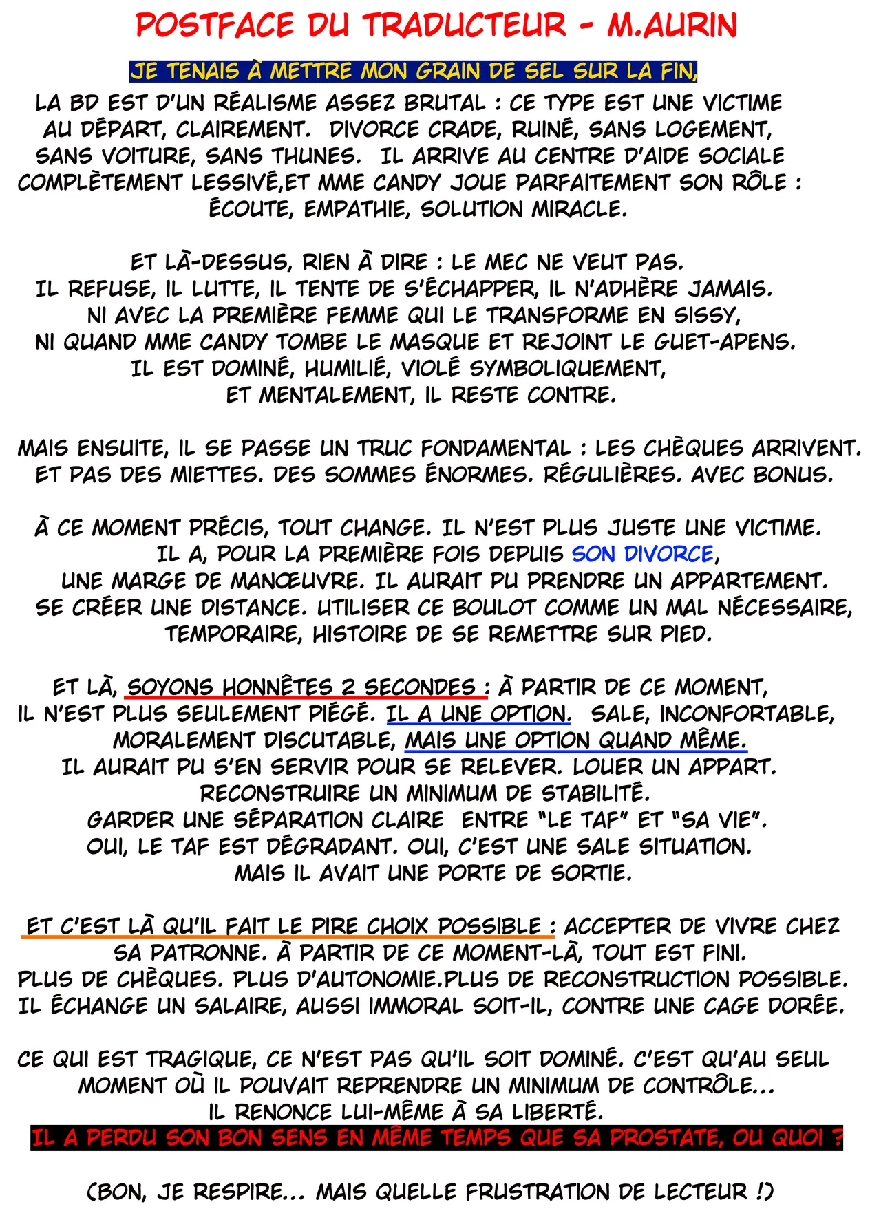 Devin Dickie Voloh - Embaucher une Sissy - FrenchM.aurin - Image 34