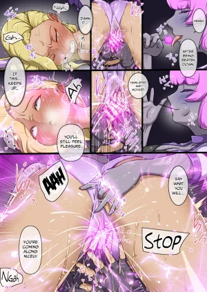 Dew Uchi no Ko ga Ecchi na Teki to Tatakatte Haiboku Suru Hanashi Makeguse Stamp Zenpen English - Page 12