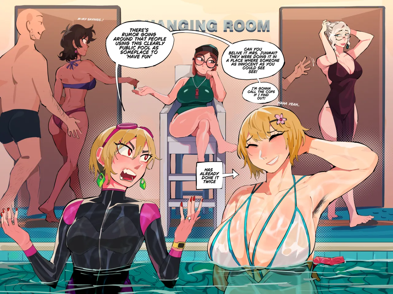 Differland Depravecity Neighborhood MILFs Gene Chiyoi Joy ft. Karen, Vivien Bianca OC - Image 122