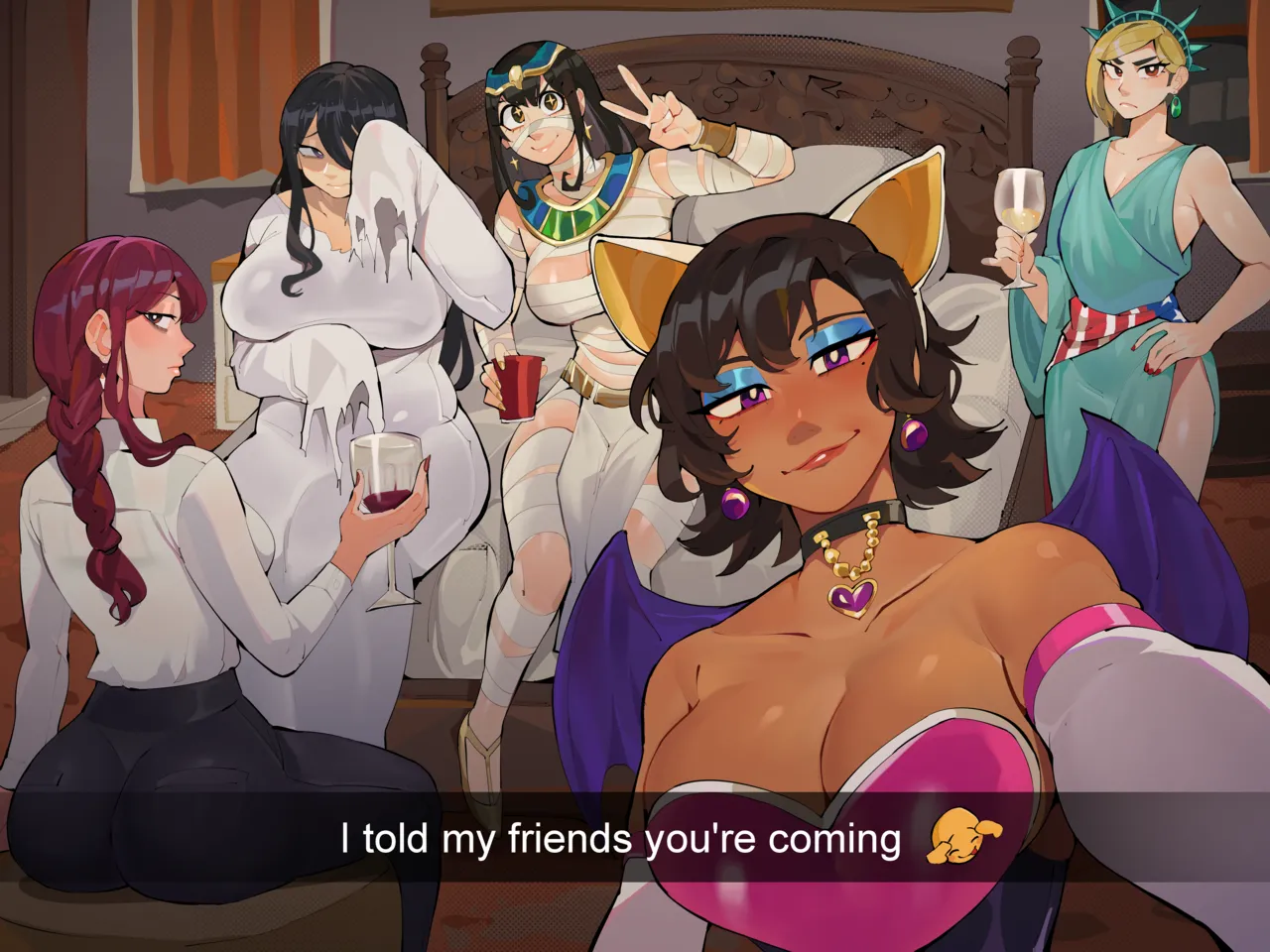 Differland Depravecity Neighborhood MILFs Gene Chiyoi Joy ft. Karen, Vivien Bianca OC - Image 66