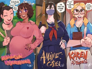 Differland Depravecity Neighborhood MILFs Gene Chiyoi Joy ft. Karen, Vivien Bianca OC - Page 49