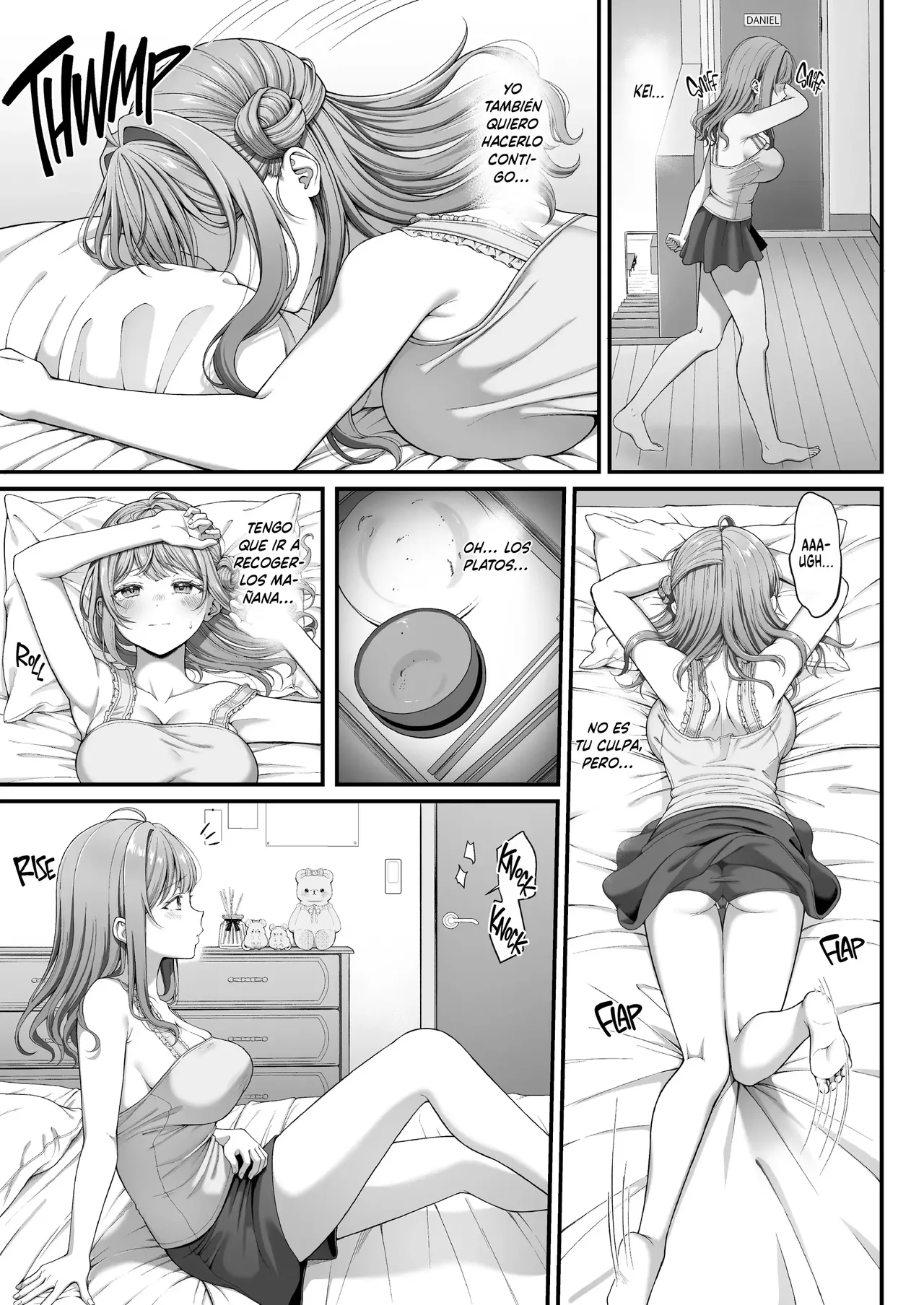 diletta nama Summer Time Homestay ni Kita Dekachin Ryuugakusei ni Kaihatsu sareta Shojo Un Verano Con El Estudiante De Intercambio Spanish MandaloAsiNoma Digital - Image 12