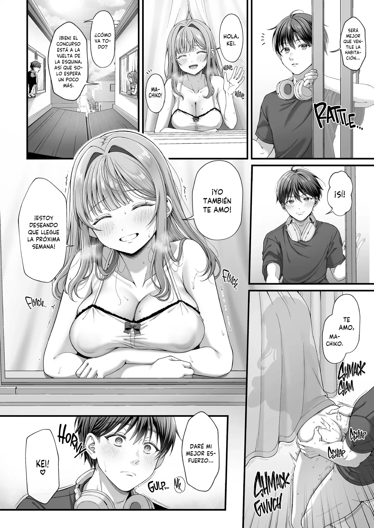 diletta nama Summer Time Homestay ni Kita Dekachin Ryuugakusei ni Kaihatsu sareta Shojo Un Verano Con El Estudiante De Intercambio Spanish MandaloAsiNoma Digital - Image 31