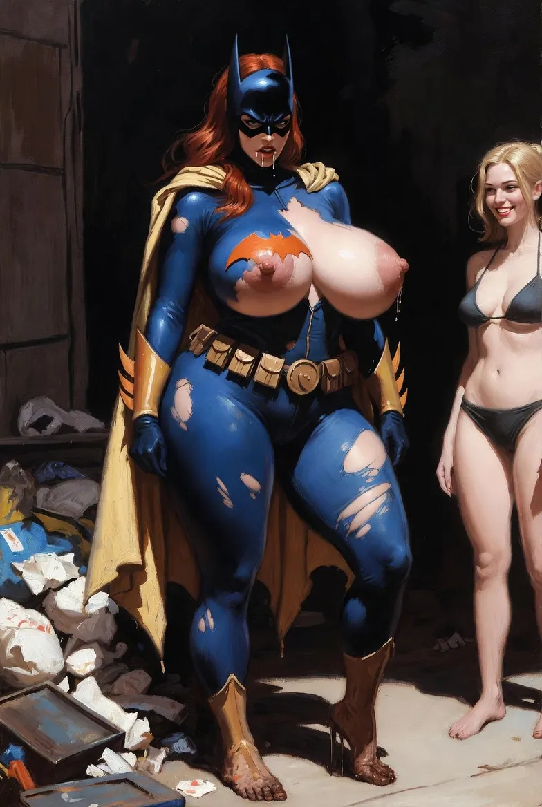 Dirty Bat Whore, Super Heroine in Heat - Image 9