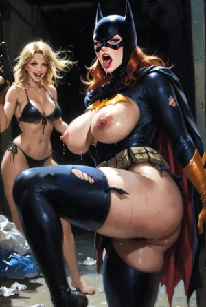 Dirty Bat Whore, Super Heroine in Heat - Page 35