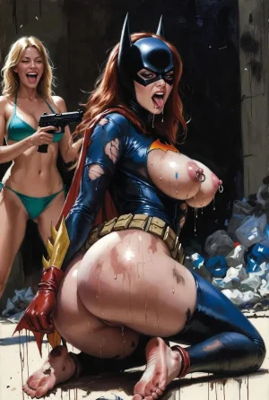 Dirty Bat Whore, Super Heroine in Heat - Page 40