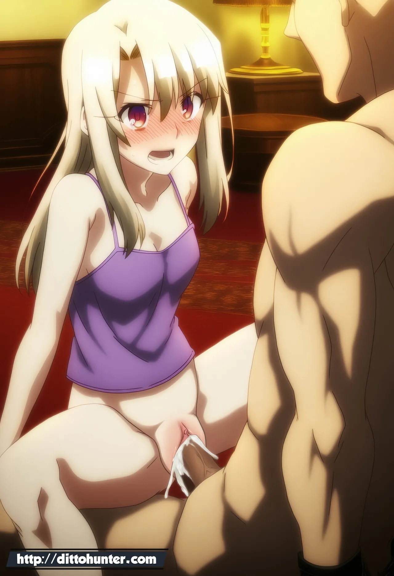 Ditto Seeker Requested Illyasviel von einzbern Fate helping guy on her bedroom - Image 38
