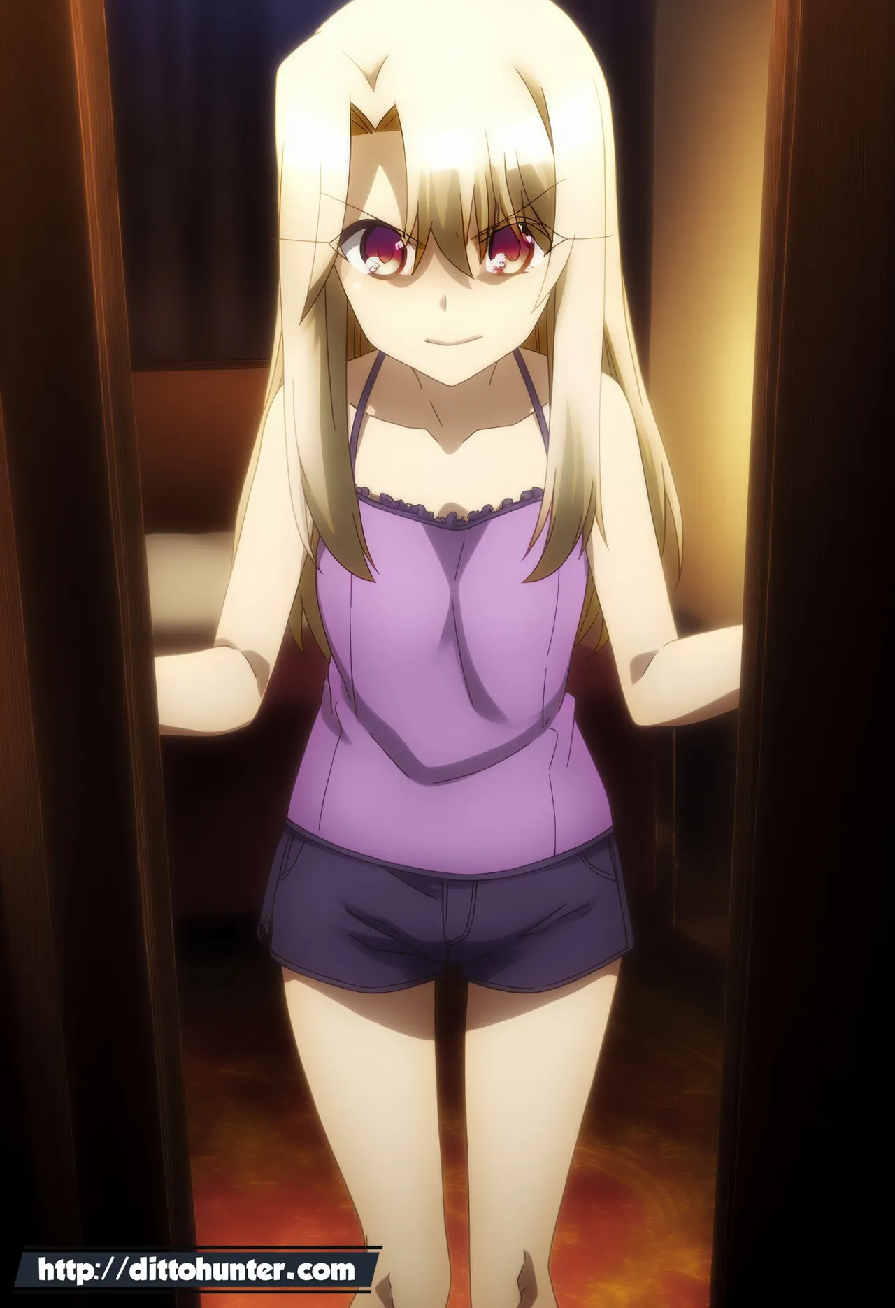 Ditto Seeker Requested Illyasviel von einzbern Fate helping guy on her bedroom - Image 4